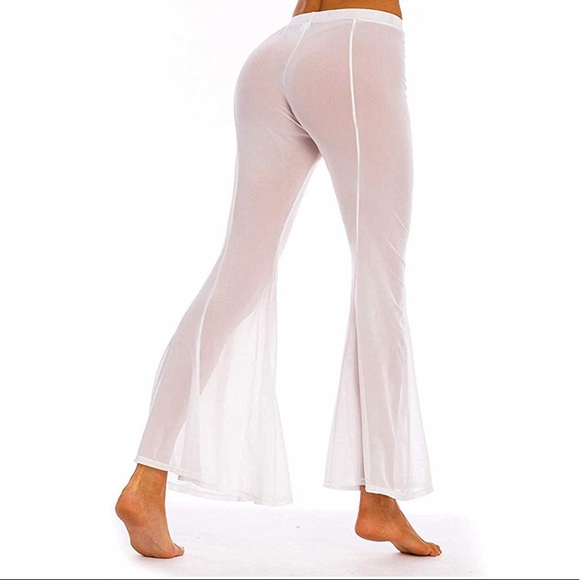 Women’s Bathing Suit Bikini Coverup Beach Swim Wear Pants - Picture 8 of 9